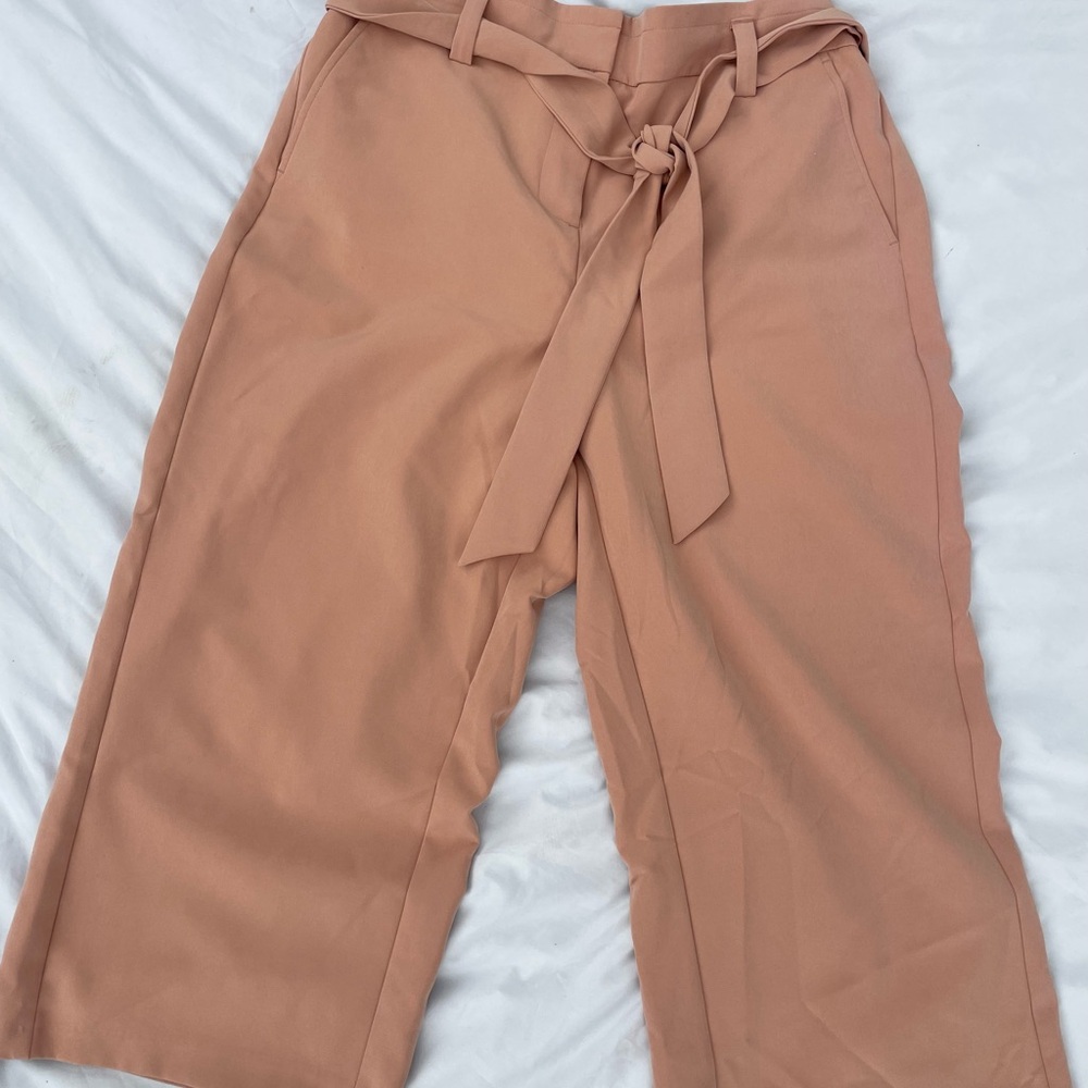 Pink Wide Leg Pants